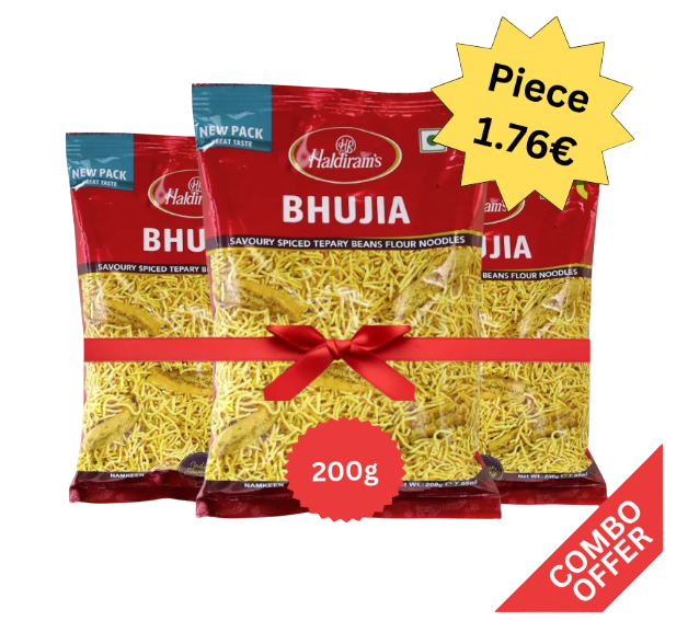 Haldiram - Bhujia Masala - 200g (Combo of 3)