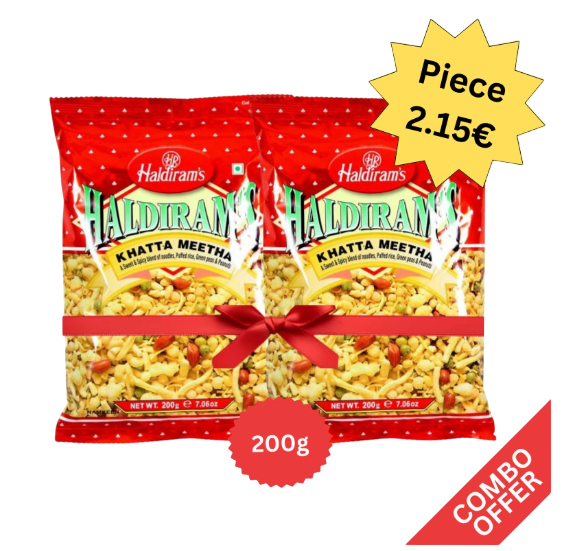 Haldiram - Khatta Metha Mix - 200g (Combo)