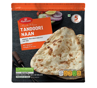 Haldiram - Tandoori Naan - 400g