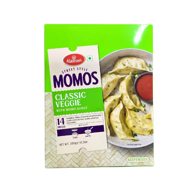 Haldiram - momos Classic Veggie - 350gm