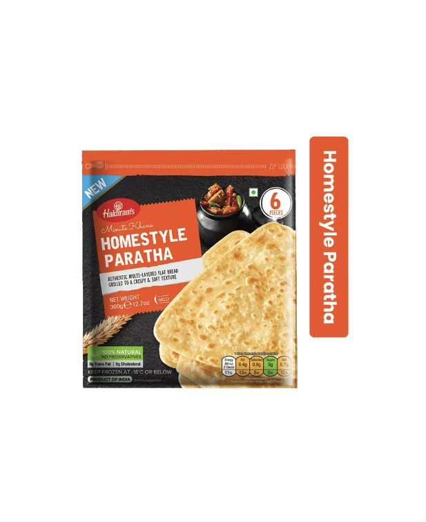 Haldiram - Home Style Paratha vegan - 360g