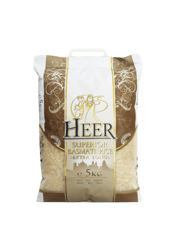 Heer Basmati Extra Long Rice - 5kg