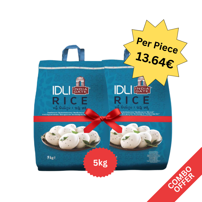 India Gate - Idli Rice - 5kg (Combo of 2)