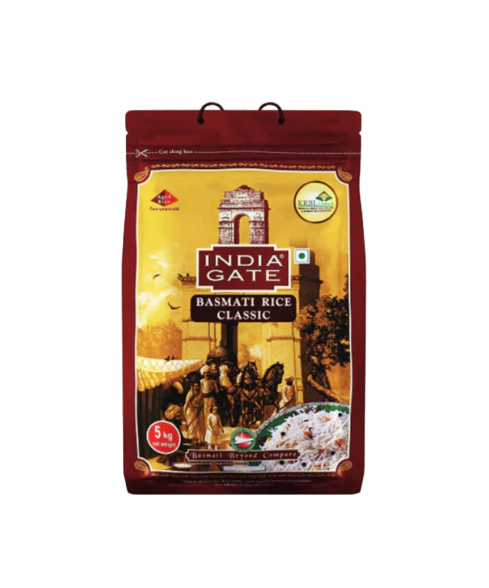 India Gate - Basmati Rice Classic - 5Kg