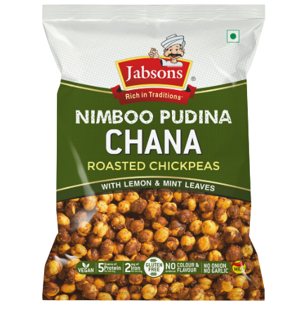 Jabsons - Roasted Chana Nimboo Pudina - 140g