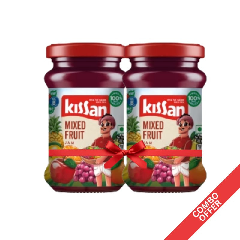 Kissan - Mixed Fruits Jam - 200g (Combo of 2)