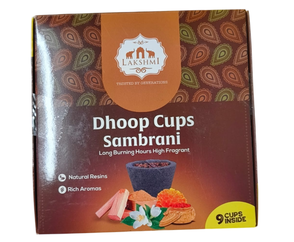 Lakshmi - Dhoop Cups - 9 in 1