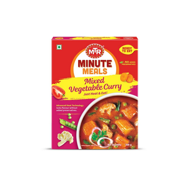 MTR - Mixed Vegetable Curry - 300gm