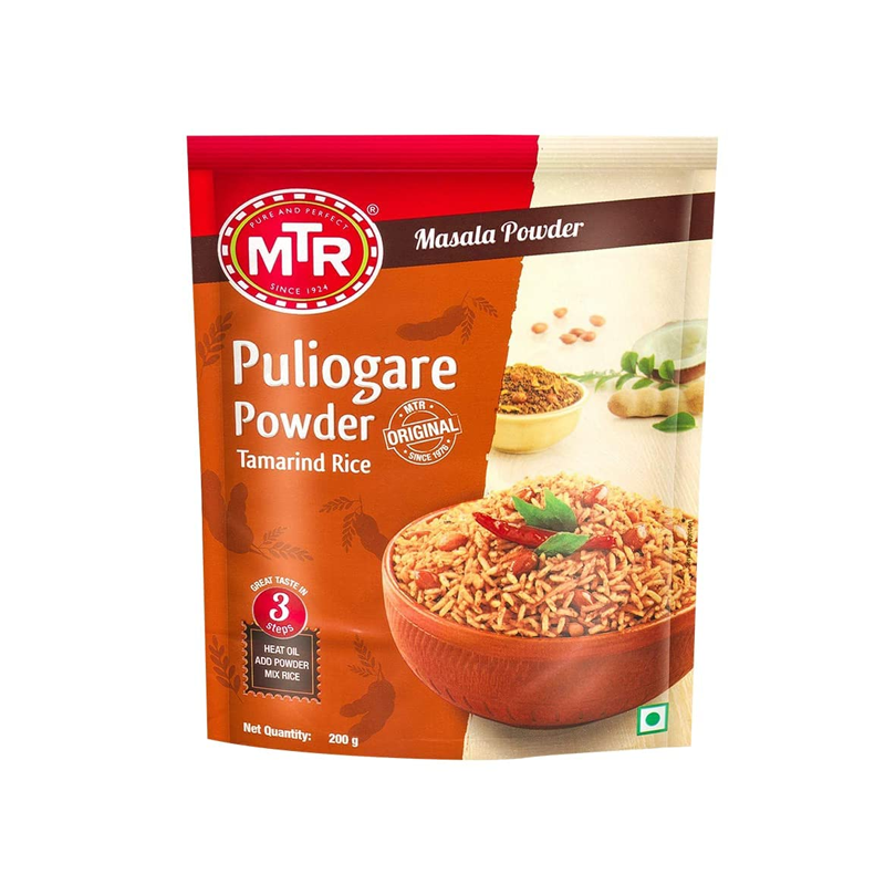 MTR Puliyogare Powder - Tangy and Spicy Rice Made Easy (200g)