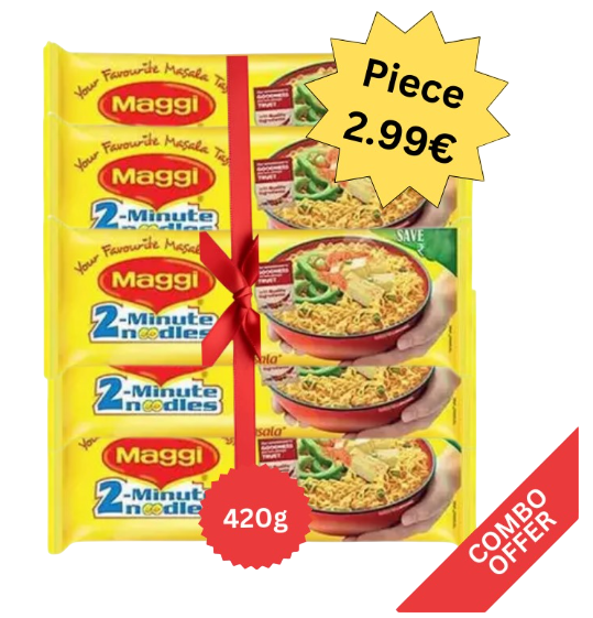 Maggie - 2 min Noodles - 420g (Combo of 5)