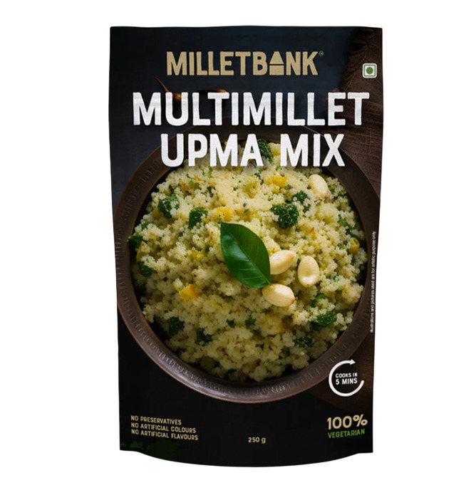 Millet Bank - Multi Millet Upma Mix - 250g
