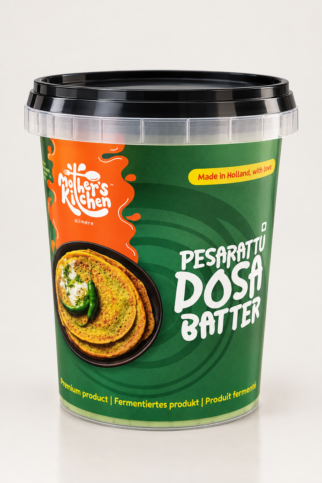 Mothers Kitchen  Pesarattu Dosa Batter - 1kg