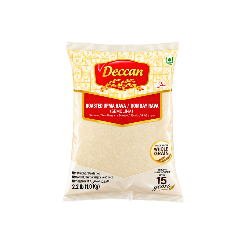 Deccan Bombai Rava/  Upma Rava (Roasted)-1kg