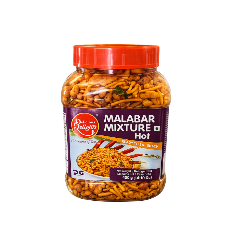 Delicious Delights Malabar Mixture Hot - 400g