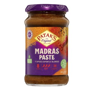 Patak - Madras Curry Paste - 283g