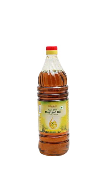 Patanjali Mustard Oil - 1L | Pure & Healthy Cooking Oil