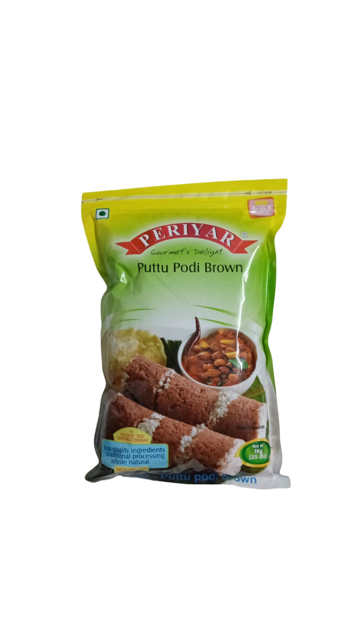 Periyar Puttu Podi Brown - Nutritious and Delicious (1kg)