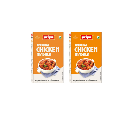 Priya -  Andhra Chicken Masala powder - (2 x 50g)