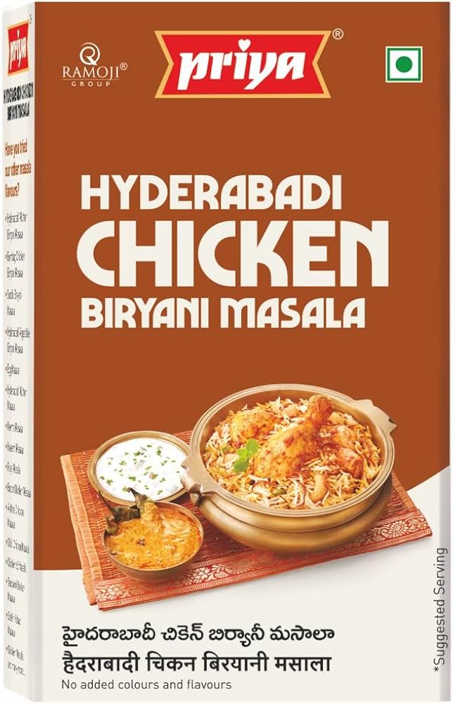 Priya - Hyderabadi Chicken Biriyani Masala - 50gm