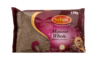 Schani - Masoor Dal (Brown Lentils) - 2kg