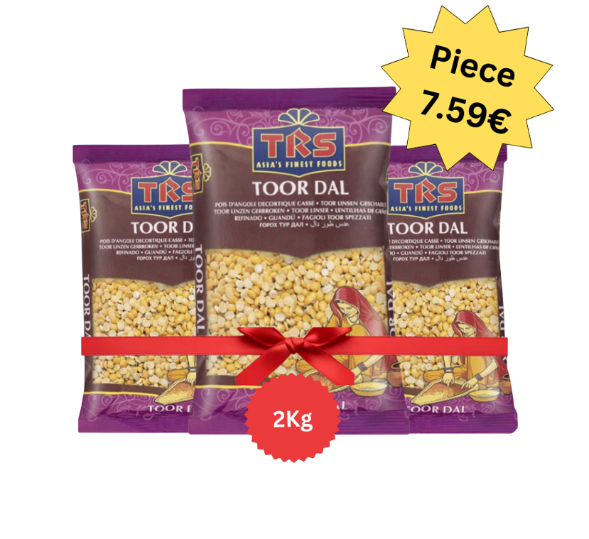 TRS - Toor Dal - 2kg (Combo of 3)