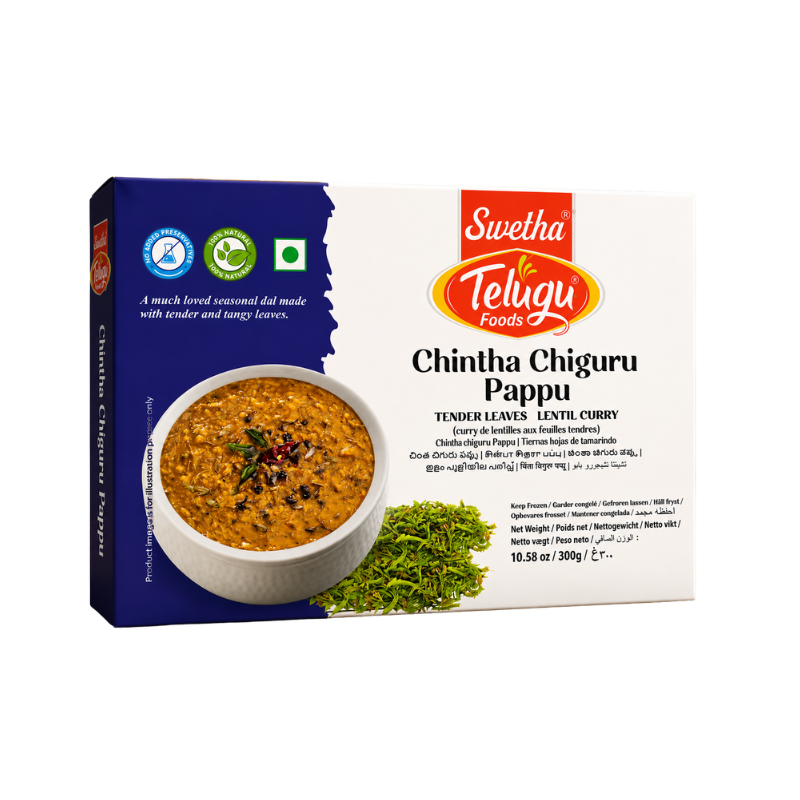 Telugu - Chintha Chiguru Pappu (Lentil Curry) - 300g