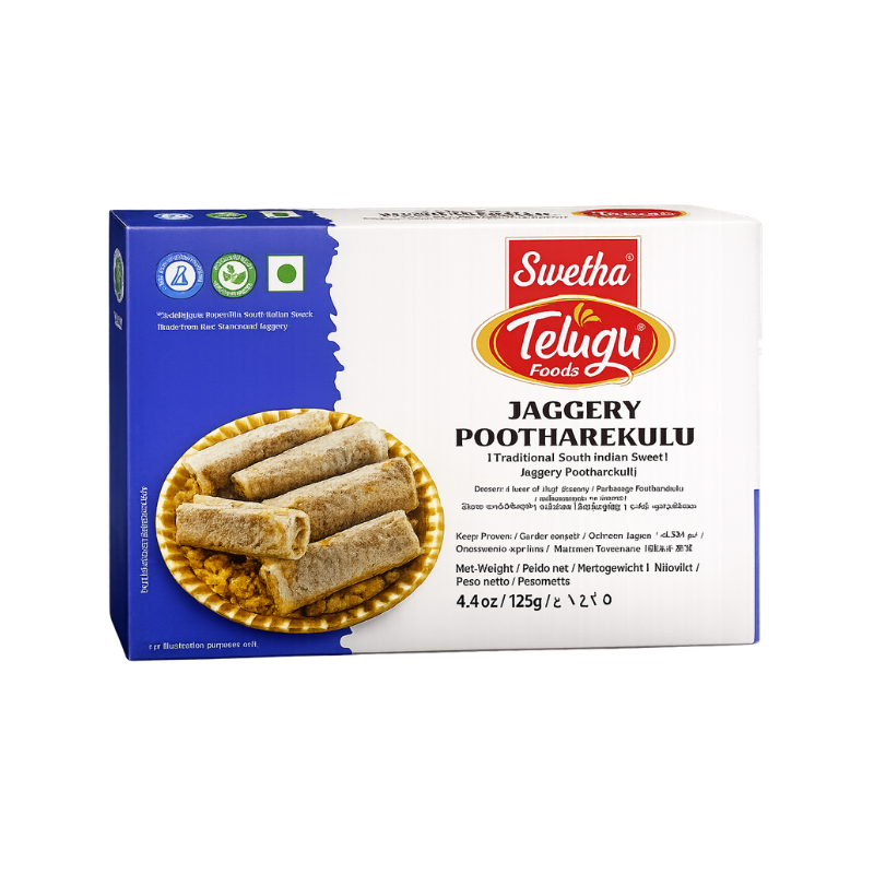 Telugu - Jaggery Pootharekulu - 125g