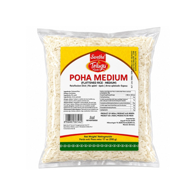 Telugu - Poha Medium - 500g