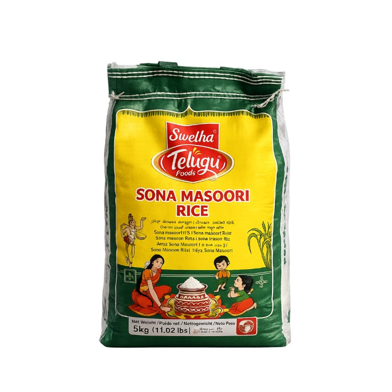 Telugu - Sona Masoori Rice - 5kg