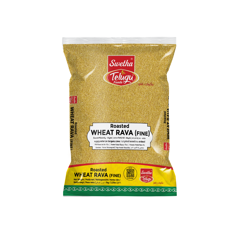 Telugu - Wheat Rava Roasted Brown - 1kg