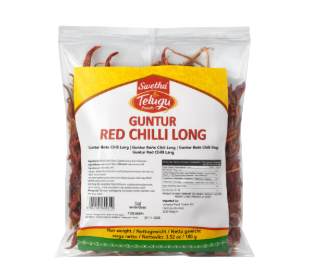 Telugu - Guntur Red Chilli Long - 100g