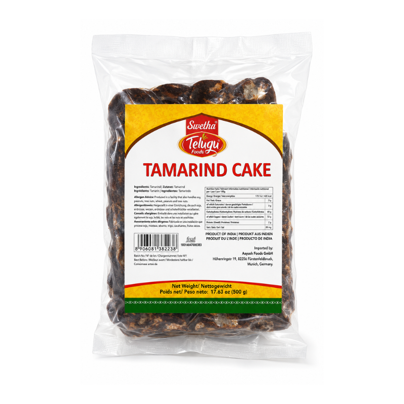 Telugu - Tamarind Block - 500g
