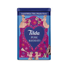 Tilda Pure Basmati Rice - Tin - 2kg