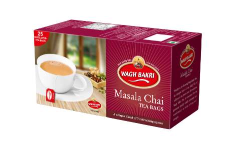 WB - Wagh Bakri Masala Tea Bags - 200g