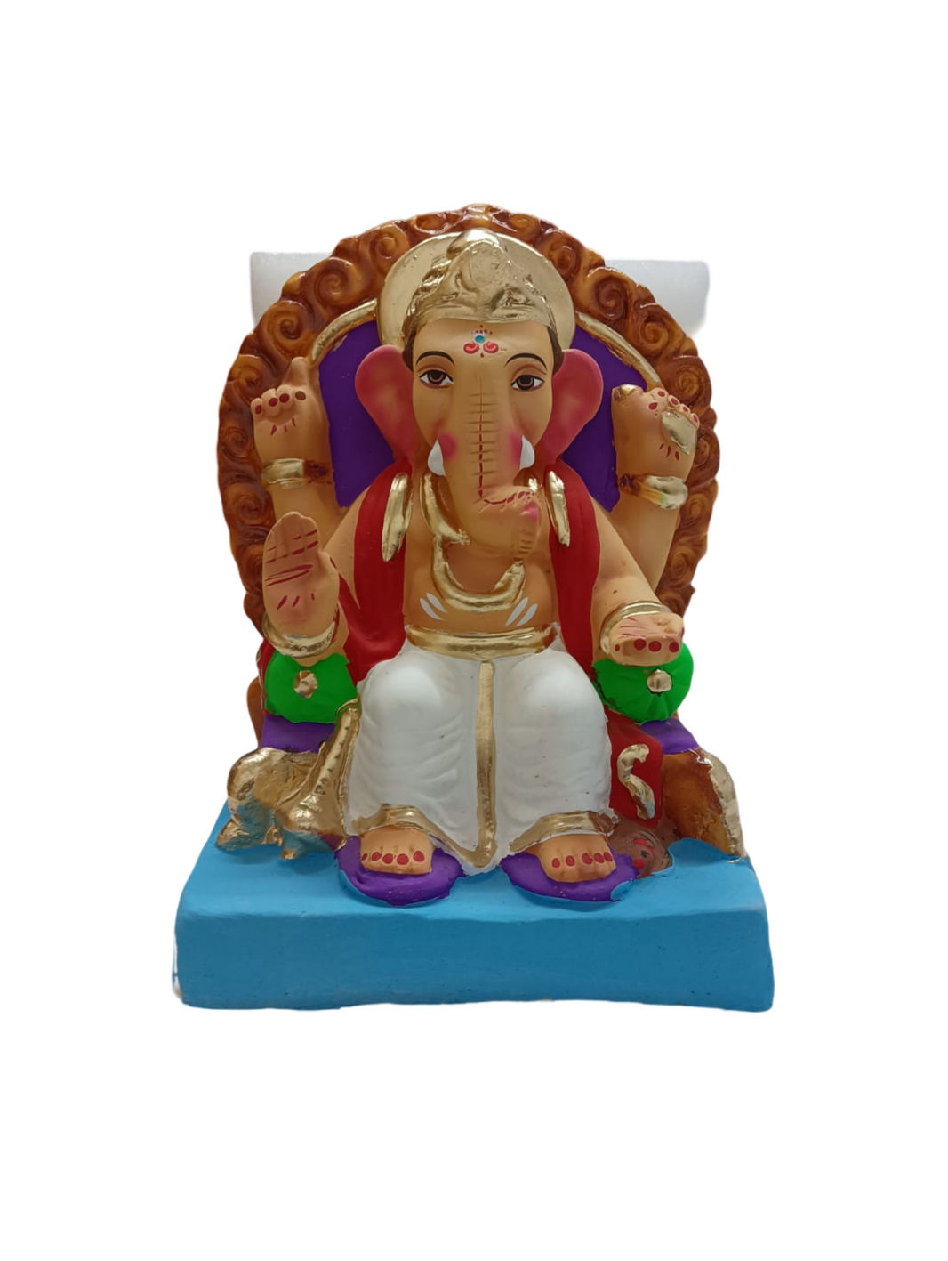 Ganesh Idol Eco - Friendly 8 Inch