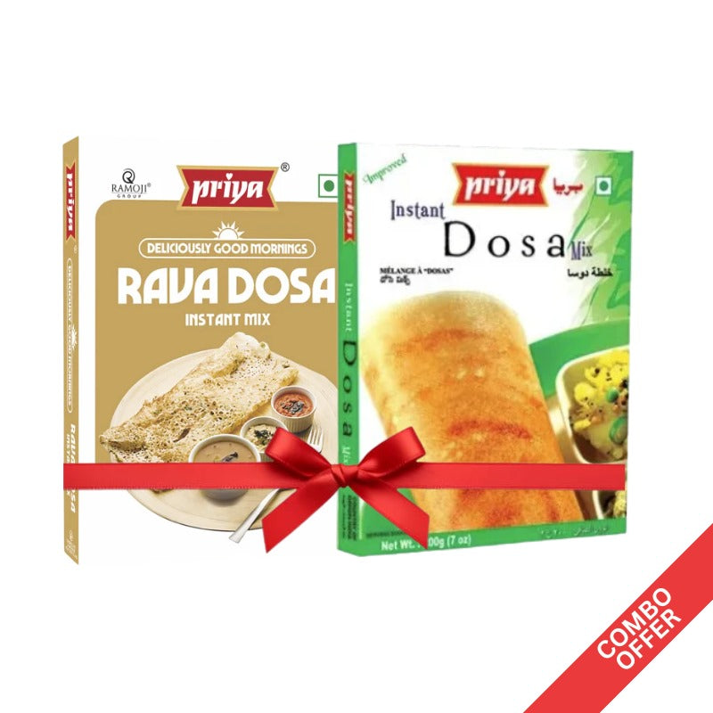 Priya - Dosa Mix + Rava Dosa Mix - 500g (Combo)