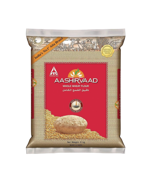 Aashirvaad - whole wheat Atta - 5Kg