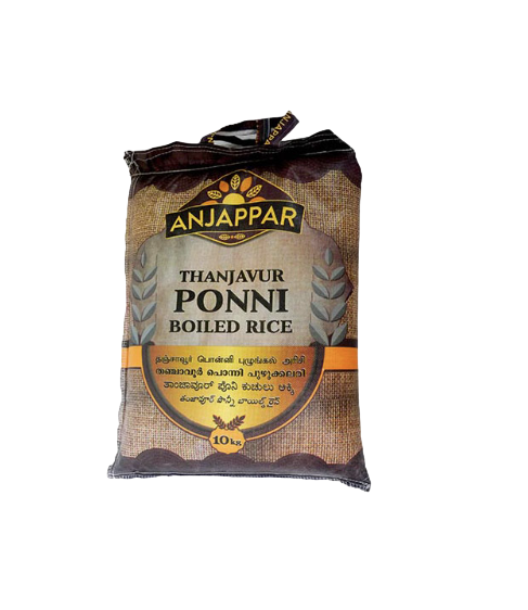 Anjappar - Ponni Boiled rice Tanjavur - 10Kg