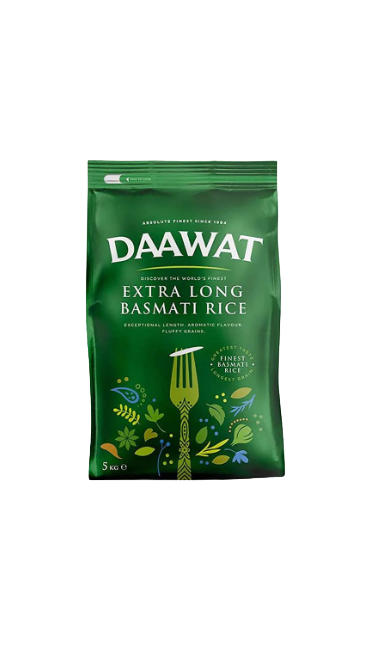 Daawat Extra Long Basmati Rice - 5kg