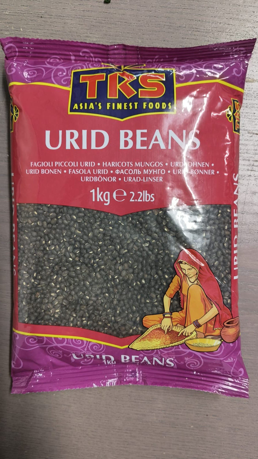 TRS - Urid Whole - 1kg
