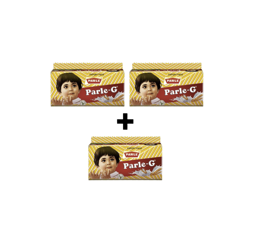 Parle G Gluco Biscuit - 79gm (Buy 2 get 1 Free)