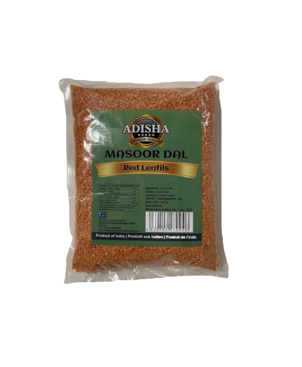 Adisha - Red Lentils - 1Kg