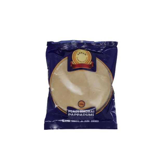 Annam - Plain Papadam - 200g