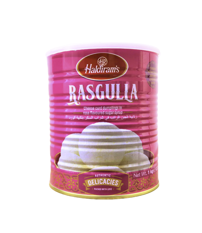 Haldiram - Rasgula Tin - 1Kg