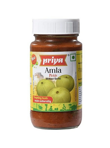 Priya - Amla W/O Garlic Pickle - 300g