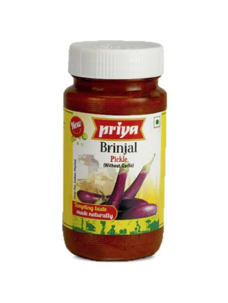 Priya - Brinjal W/O garlic Pickle -300g