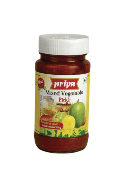 Priya - Mixed Vegetable W/O garlic pickle - 300g